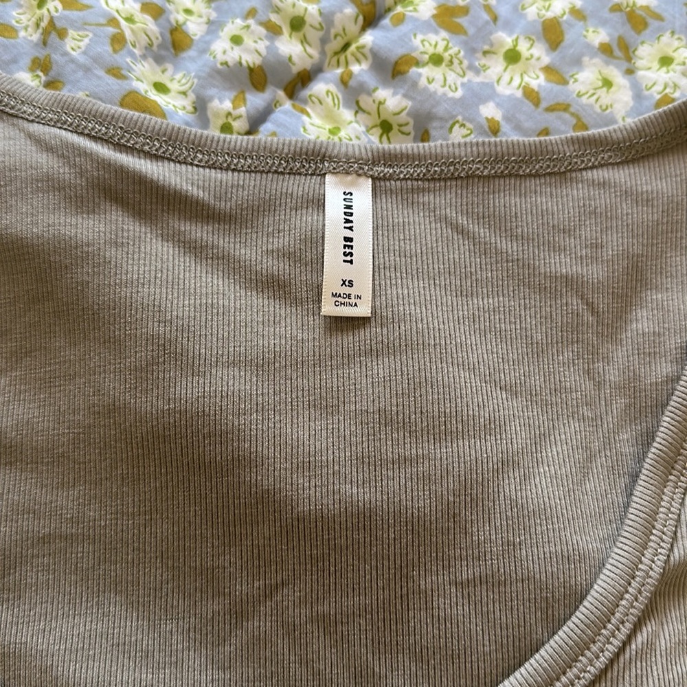 Sunday Best Ribbed Tee - Picture 2 of 5